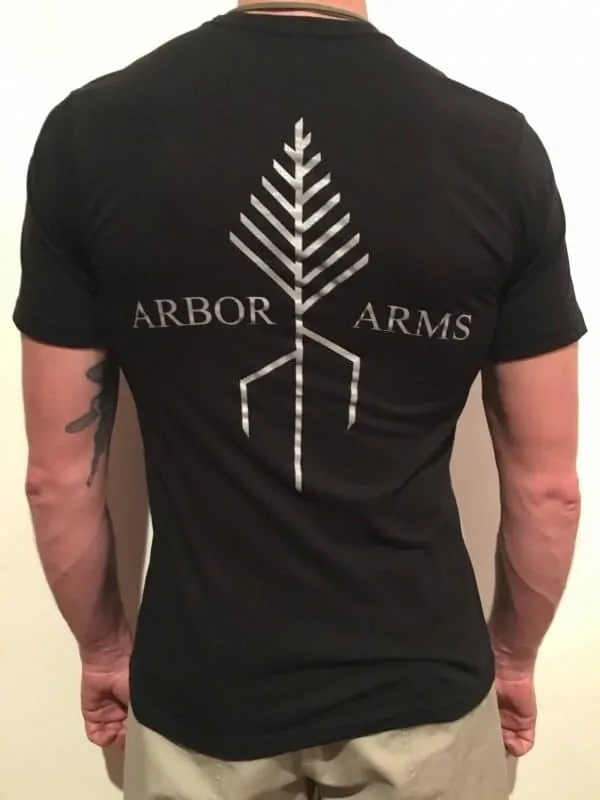 ARBOR ARMS ATHLETIC CUT T-SHIRT 2