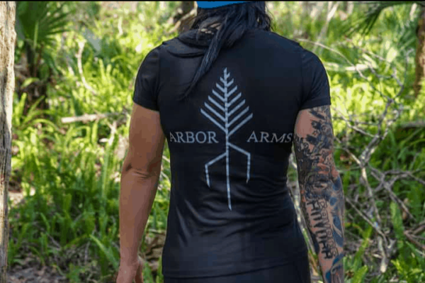 ARBOR ARMS WOMEN'S V-NECK T-SHIRT 2