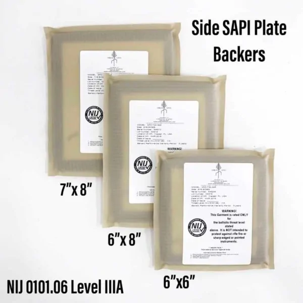 Side SAPI Backers - Level IIIA - Set of 2 1