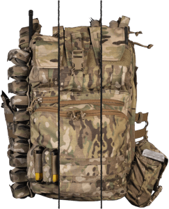 Display the variations of the Tradesman Assault Pack