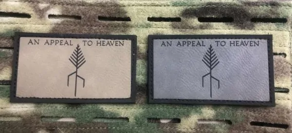 AN APPEAL TO HEAVEN PINE TREE FLAG PATCH 3