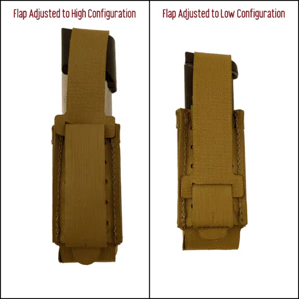 Magnet Assisted Retention System M.A.R.S. Vertical Pistol Pouch 6